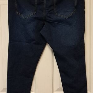Just Be Women's Skinny Jeans - Dark Blue